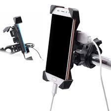 porta smartphone para moto con cargador